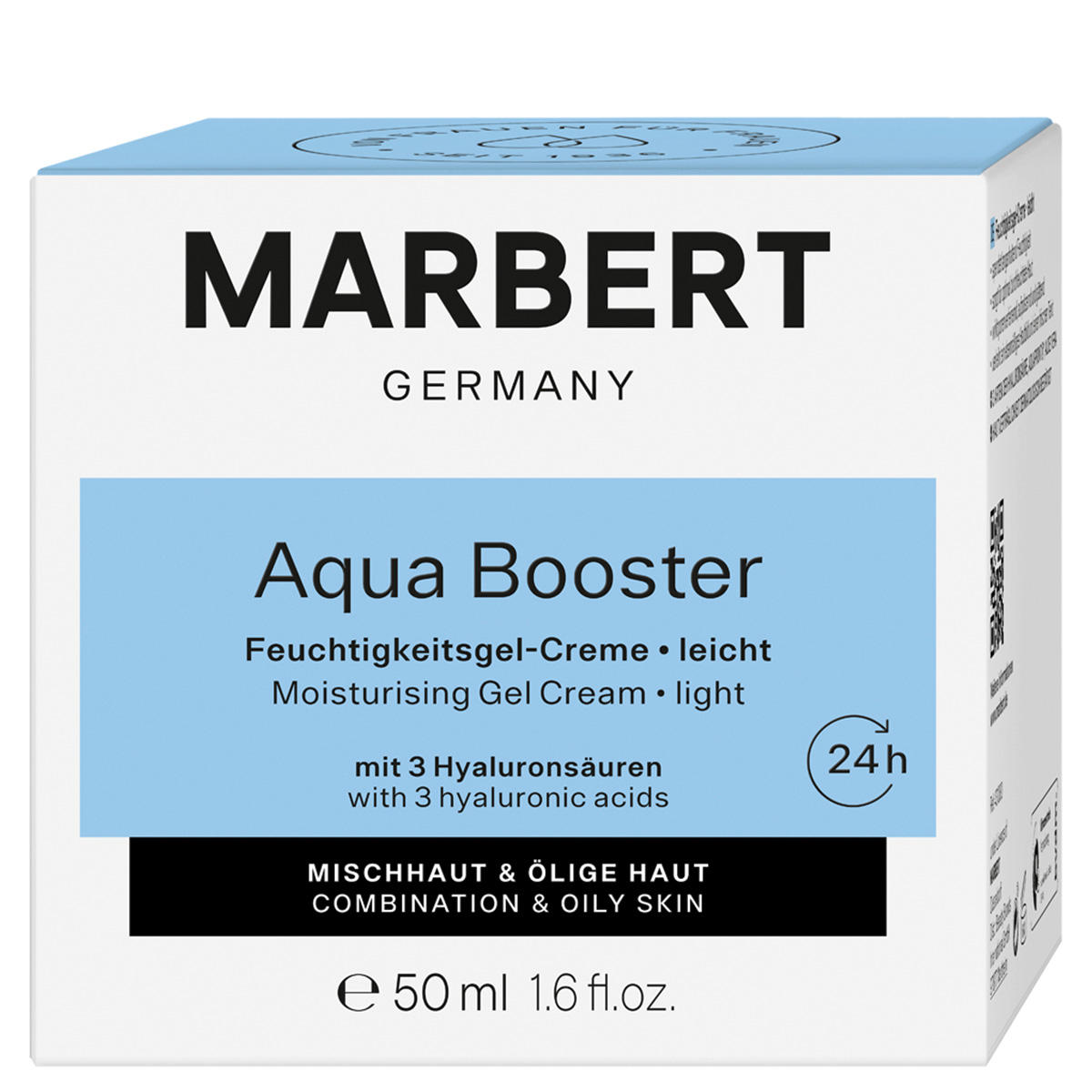 Marbert Aqua Booster Moisturizing gel cream light 50 ml - 2