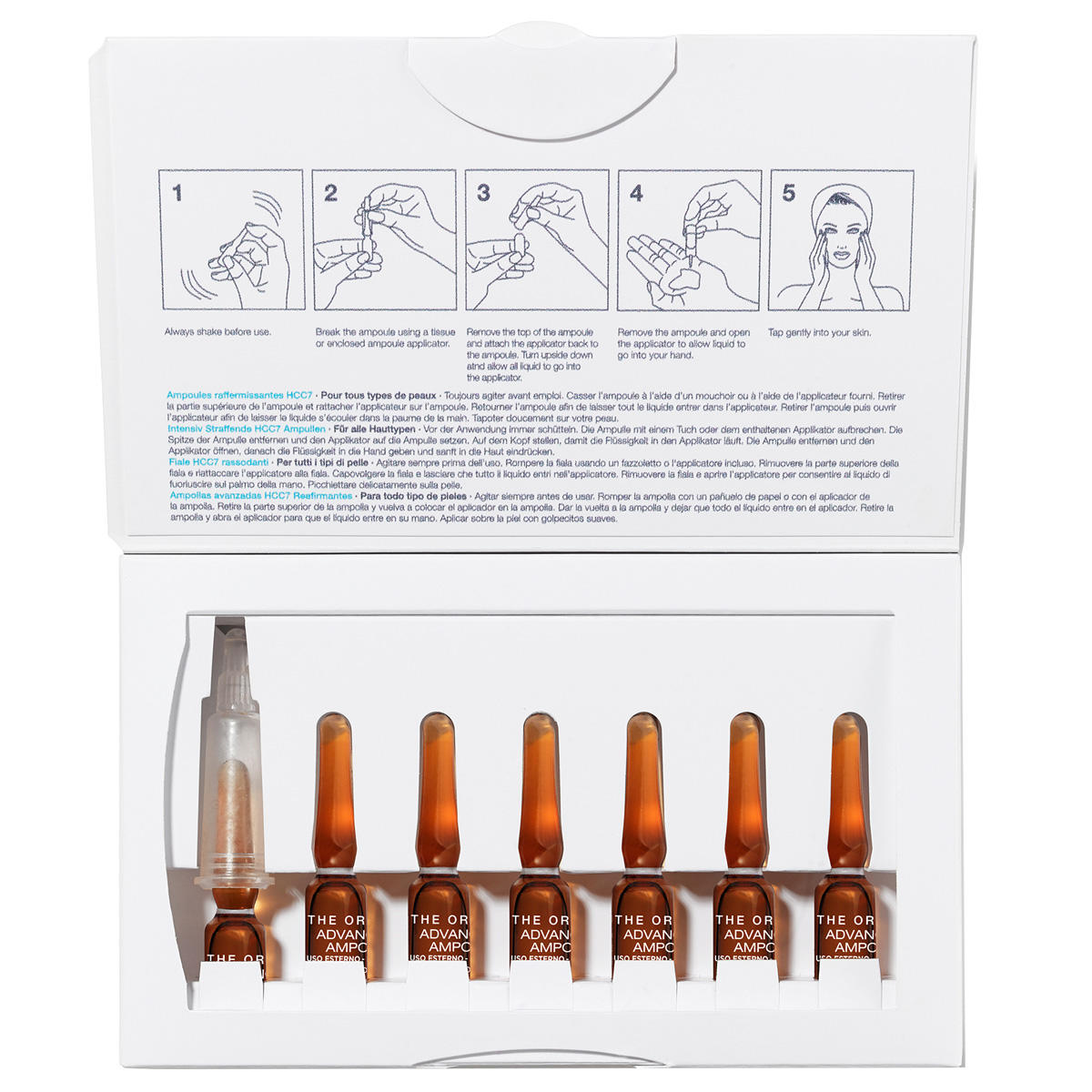 The Organic Pharmacy Advanced Firming Ampoules HCC7 Packung mit 7 x 1,5 ml - 2