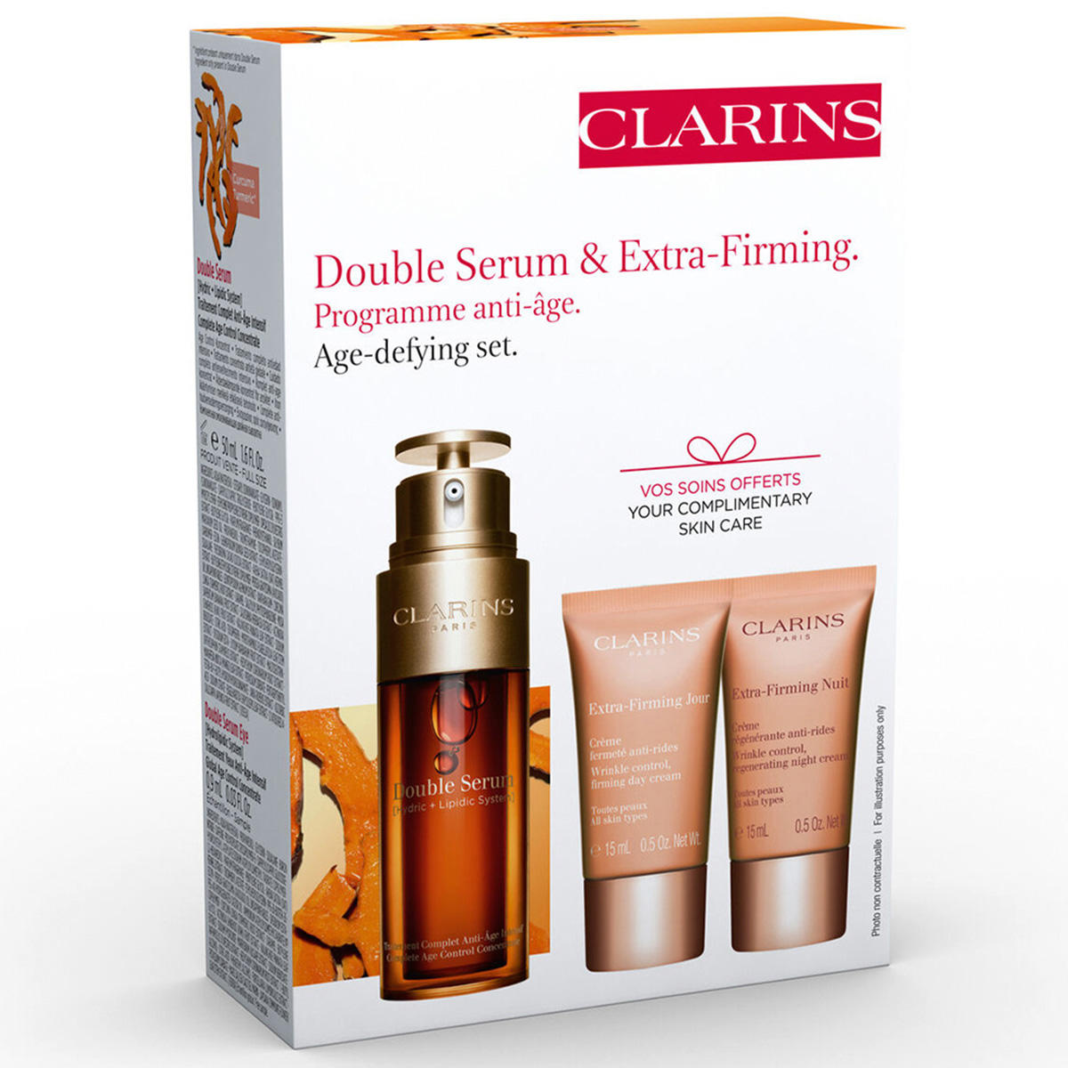 CLARINS Double Serum & Extra-Firming Set  - 2