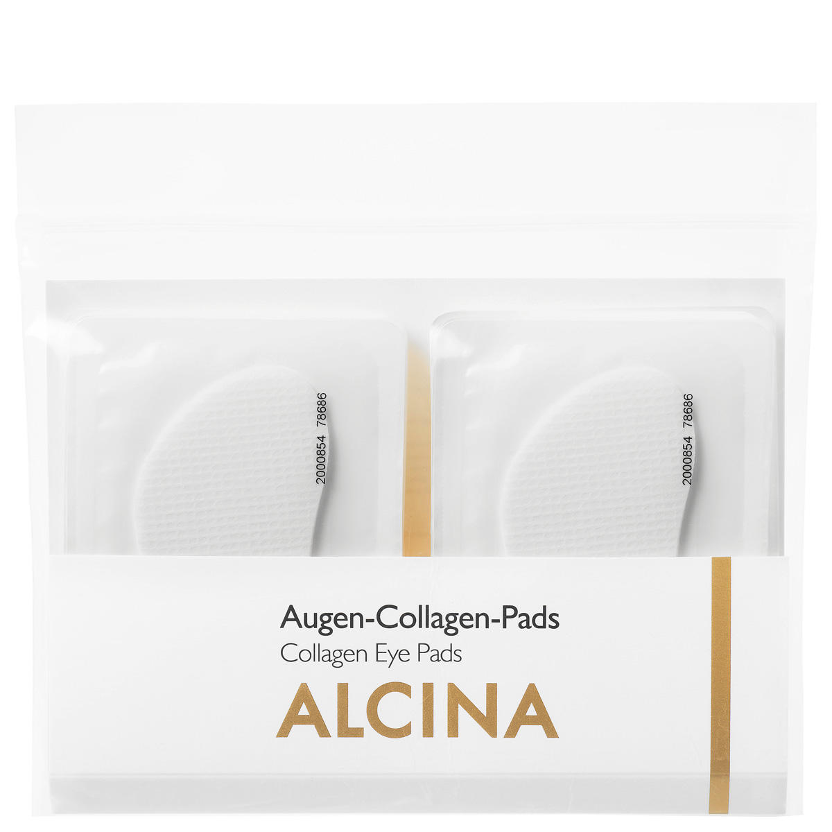 Alcina Almohadillas de colágeno para los ojos 10 x 2 Stück - 2