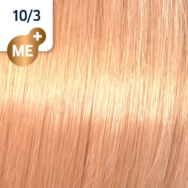 Wella Koleston Perfect Rich Naturals 10/3 Light Light Blonde Gold, 60 ml - 2