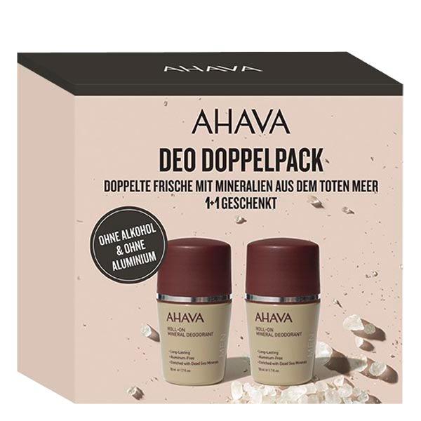 AHAVA Time To Energize MEN Deo Doppelpack Packung mit 2 x 50 ml - 2