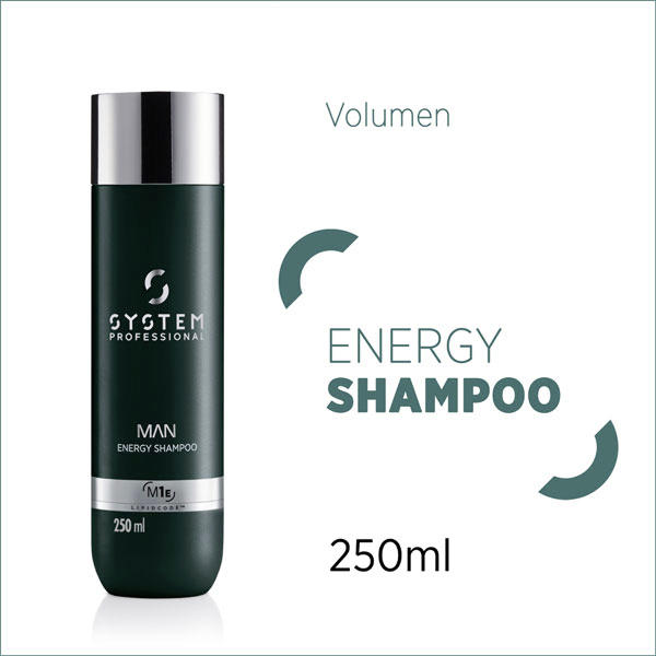System Professional LipidCode MAN M1E Energy Shampoo 250 ml - 2