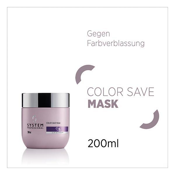 System Professional LipidCode Color Save C3 Mask 200 ml - 2