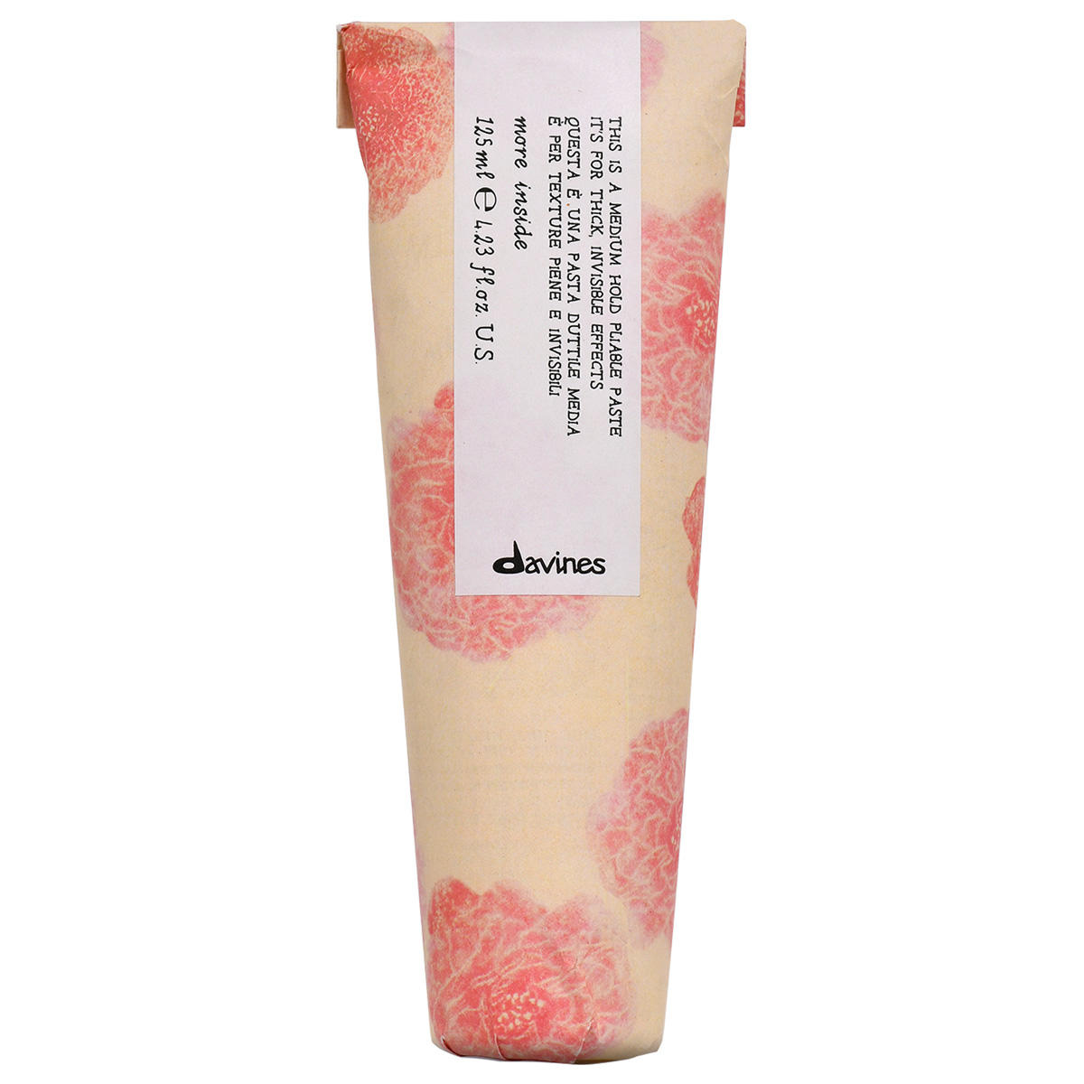Davines More Inside Medium Hold Pliable Paste leichter Haltmittlerer Halt 125 ml - 2