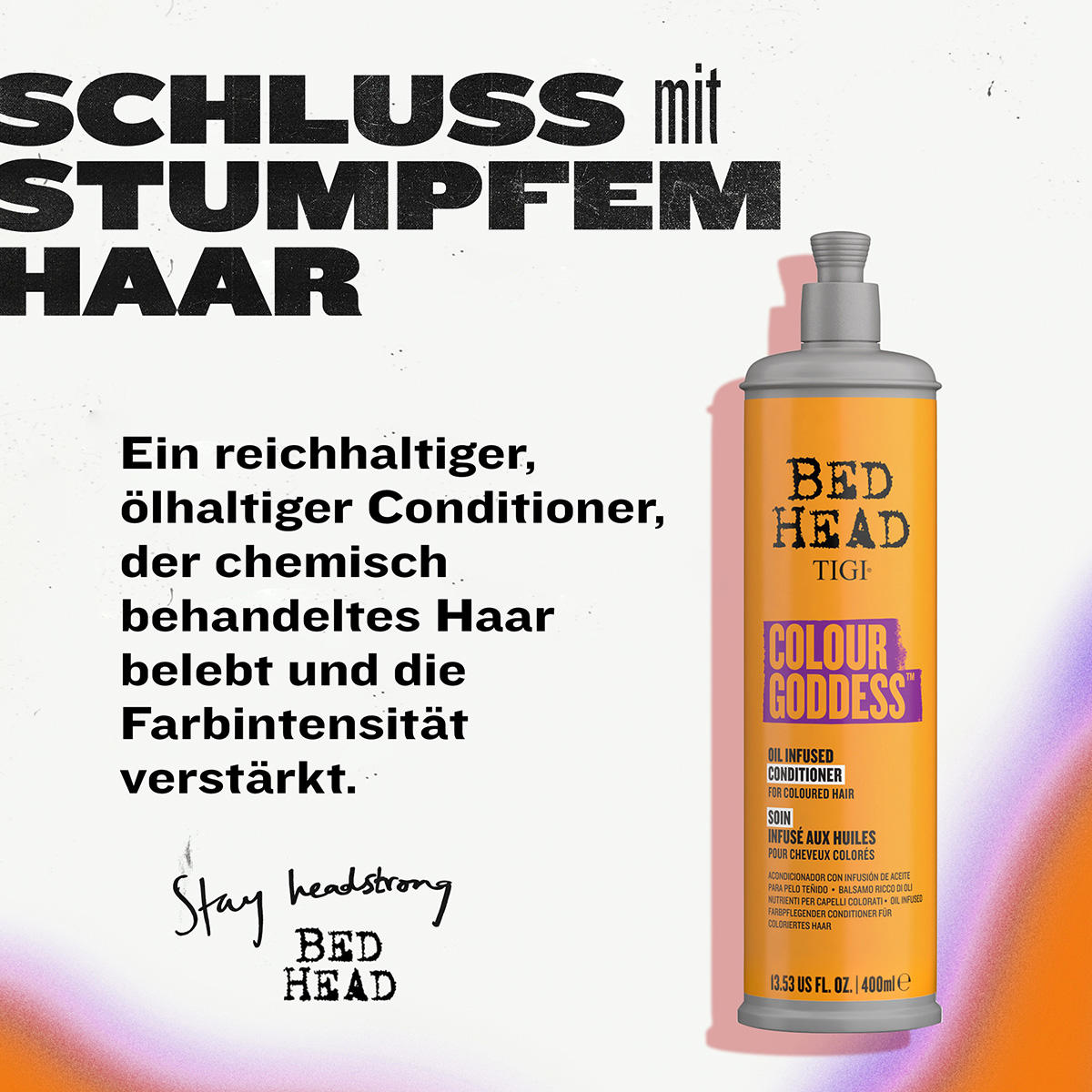 TIGI BED HEAD Colour Goddess Conditioner 400 ml - 2