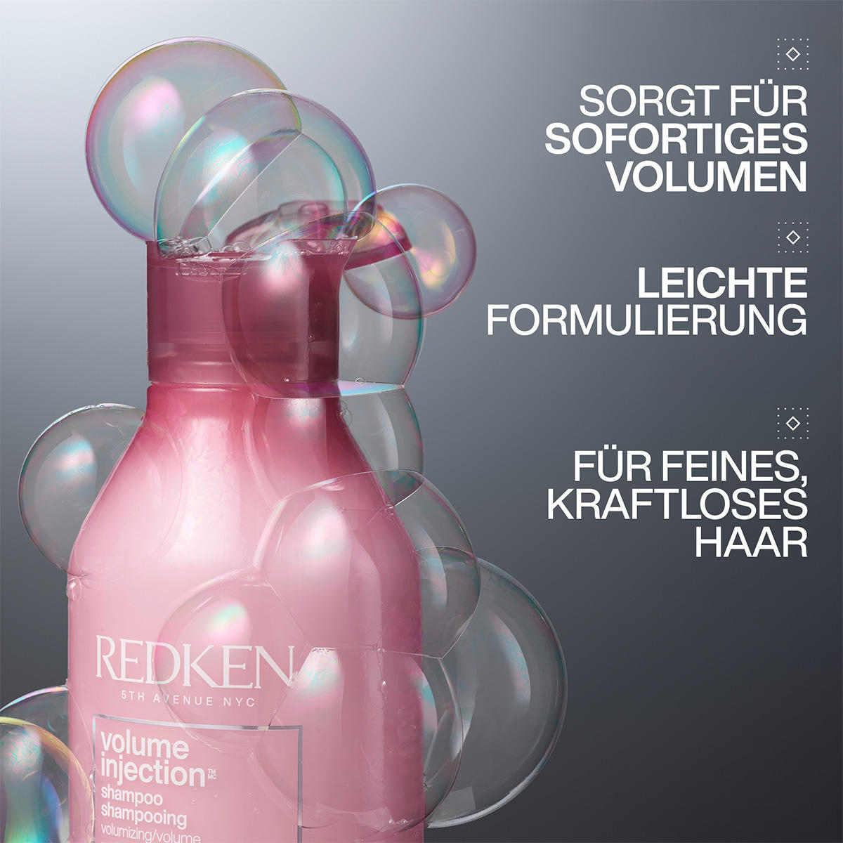 Redken volume injection Shampoo 300 ml - 2