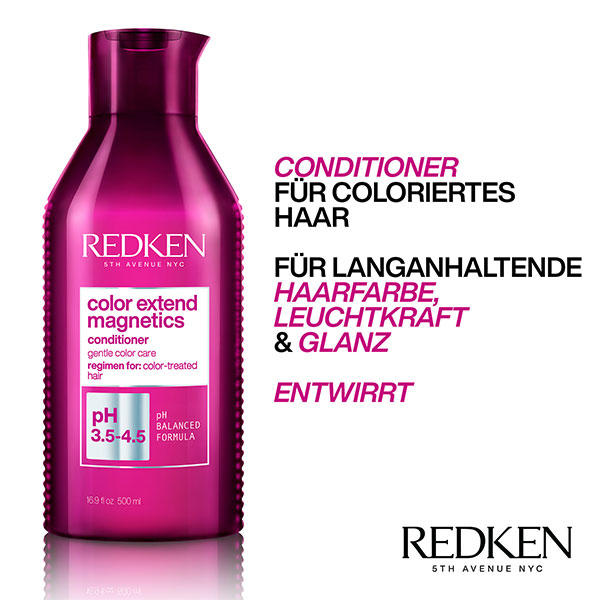 Redken color extend magnetics Après-Shampooing 500 ml - 2
