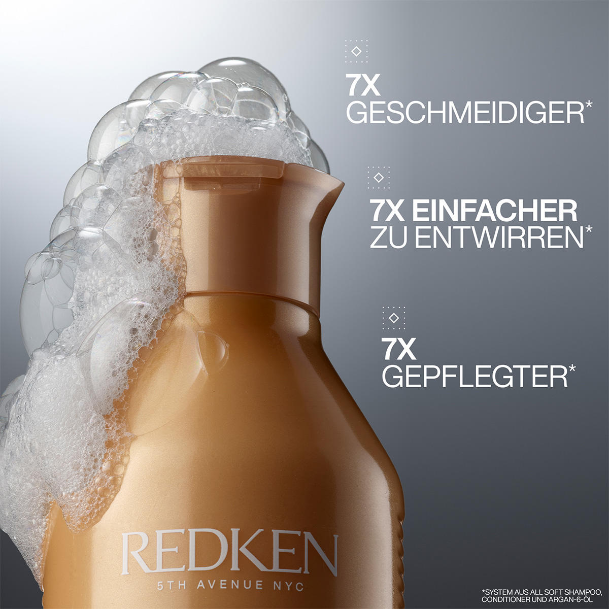 Redken all soft Shampooing 300 ml - 2