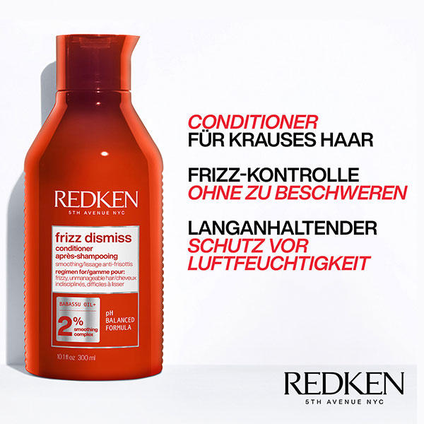 Redken frizz dismiss Après-Shampooing 300 ml - 2