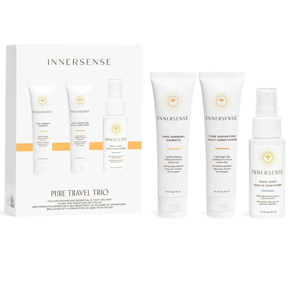 Innersense Organic Beauty Pure Travel Trio   - 2
