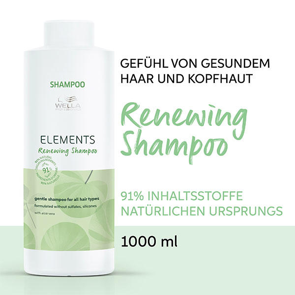 Wella Elements Renewing Shampoo Refill 1 Liter - 2