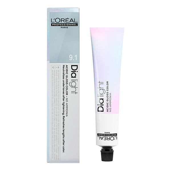 L'Oréal Professionnel Paris Dia light Acid Gloss Color 7.12 Mittelblond Asch Irisé Tube 50 ml - 2