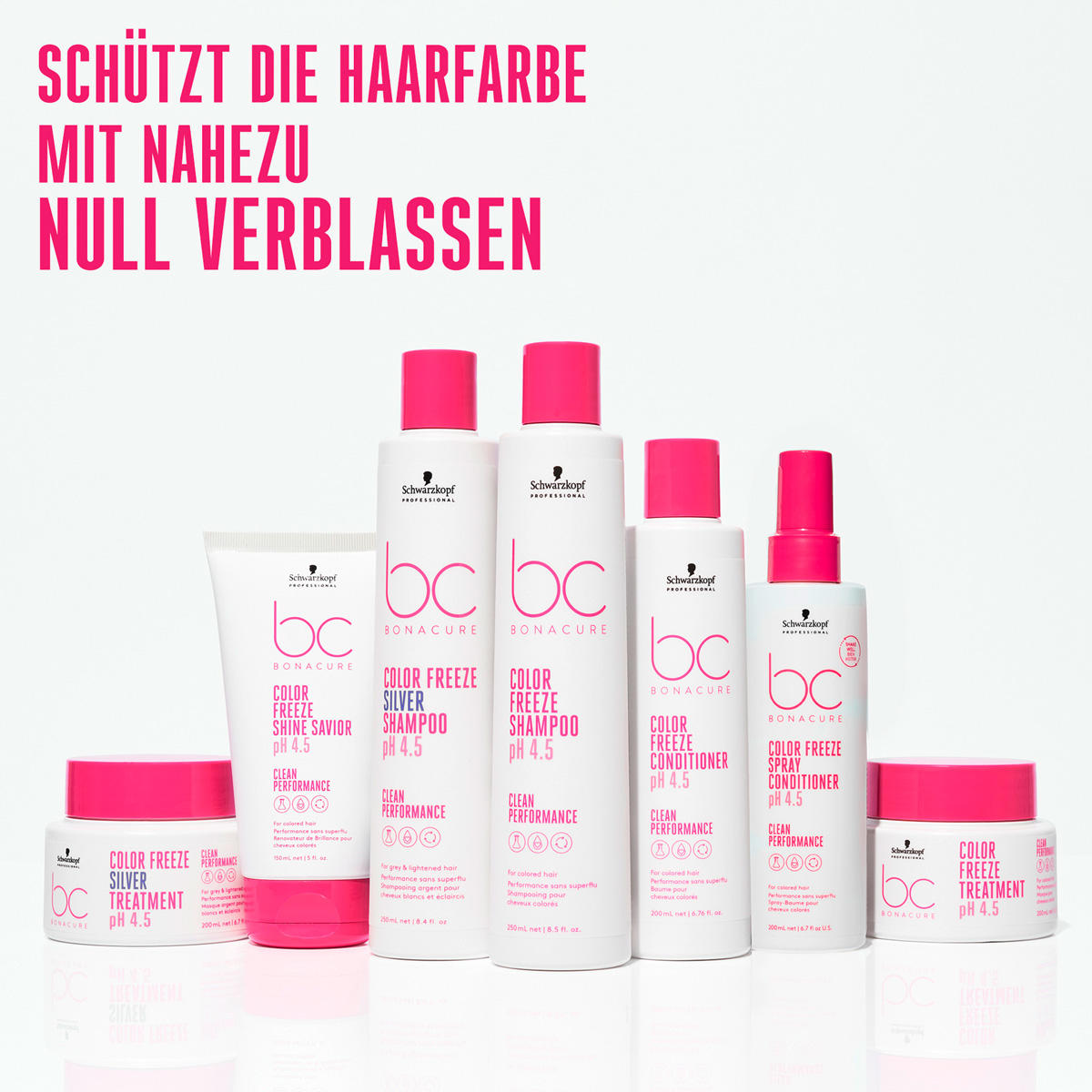 Schwarzkopf Professional BC Bonacure COLOR FREEZE Shampoo 500 ml - 2