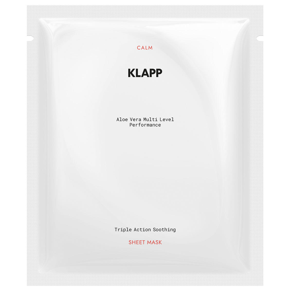 KLAPP Aloe Vera Multi Level Performance Triple Action Soothing Sheet Mask Pro Packung 3 Stück - 2