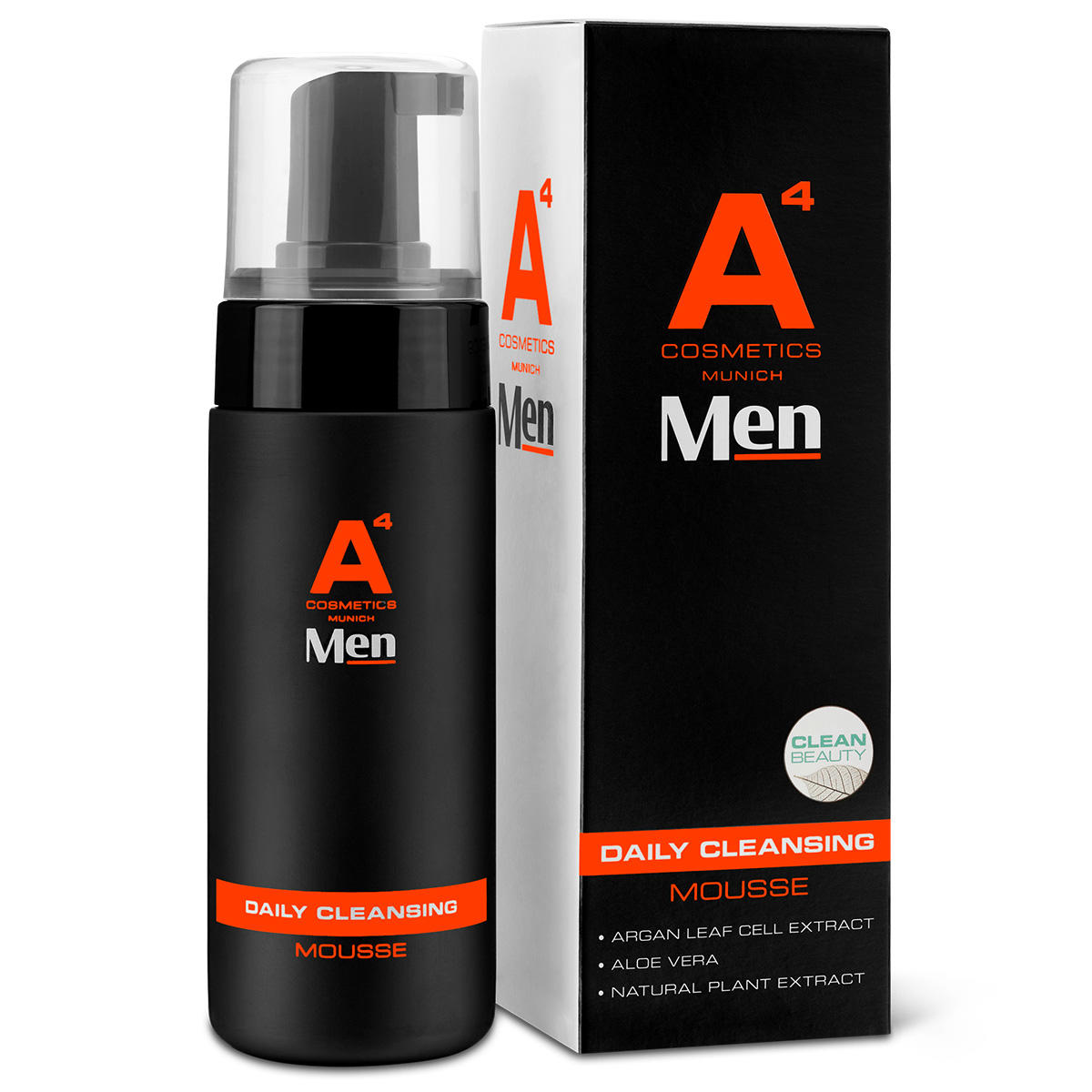 A4 Cosmetics Men Daily Cleansing Mousse 150 ml - 2
