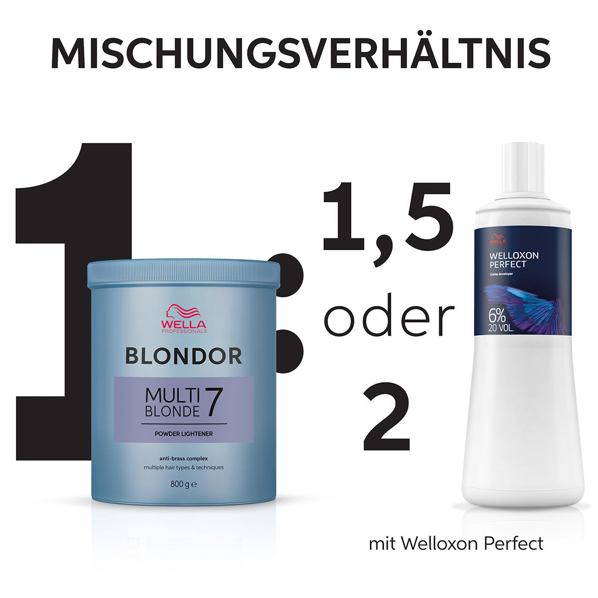 Wella Professionals Blondor Multi Blonde 7 800 g - 2