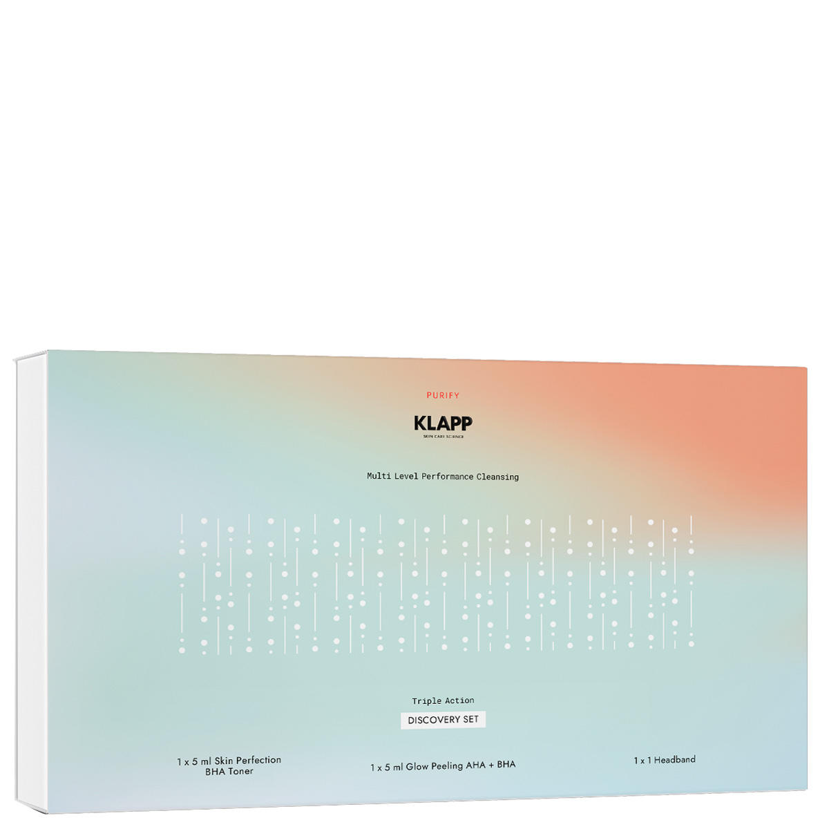 KLAPP Multi Level Performance Cleansing Triple Action Cleansing Discovery Set BHA  - 2