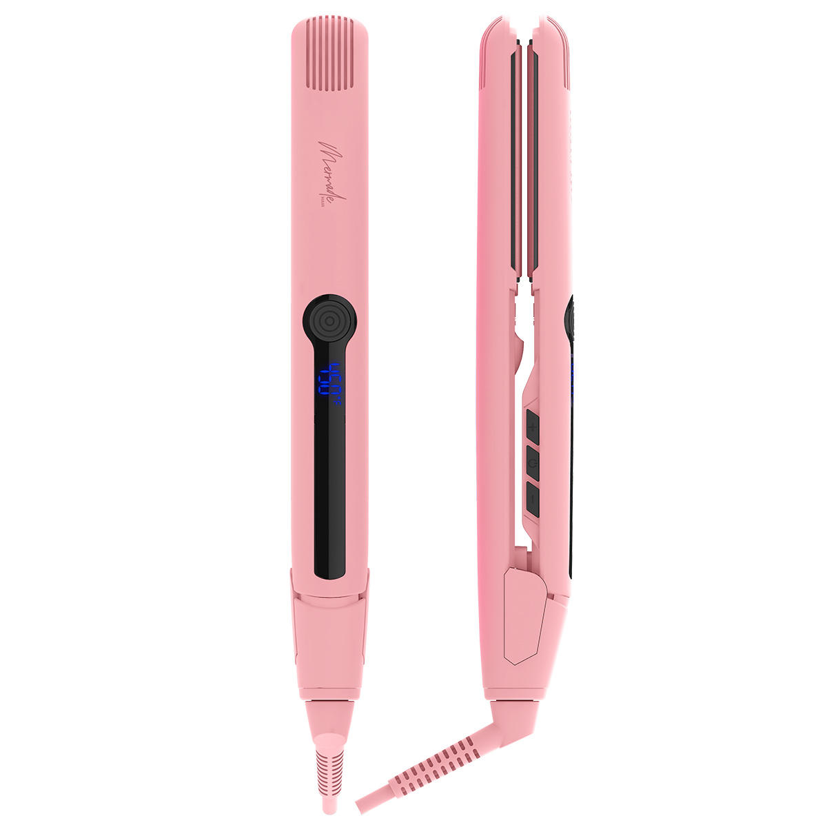 Mermade Hair Straightener Pink 28mm Straightener  - 2