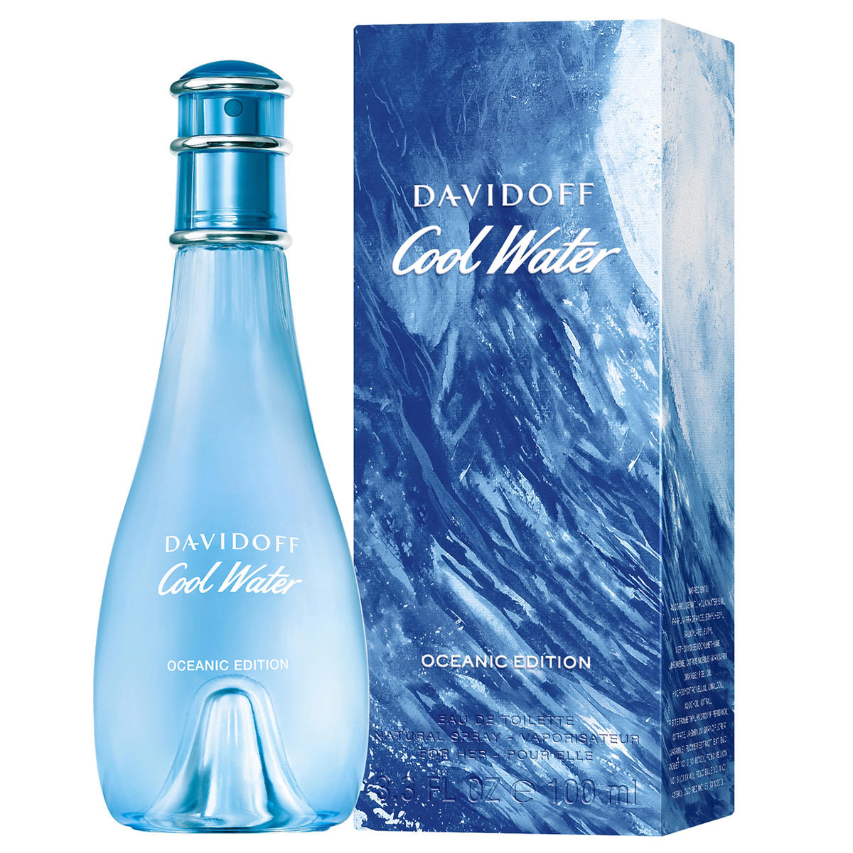 DAVIDOFF Cool Water Woman Oceanic Edition Eau de Toilette Limited Edition 100 ml - 2