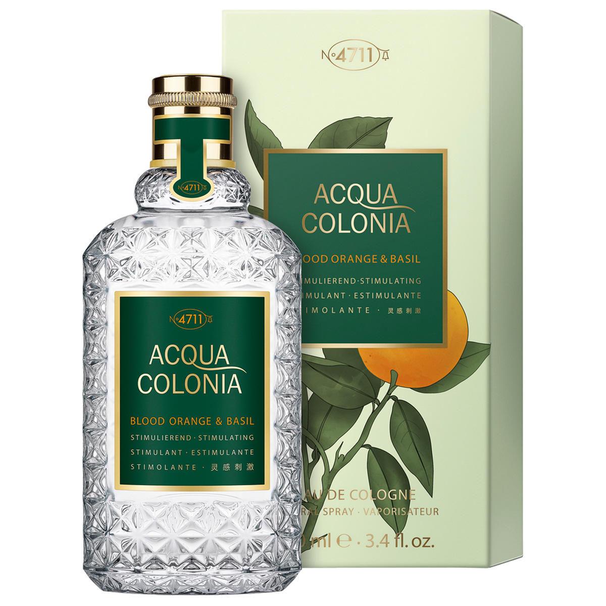 4711 Acqua Colonia Blood Orange & Basil Eau de Cologne 100 ml - 2