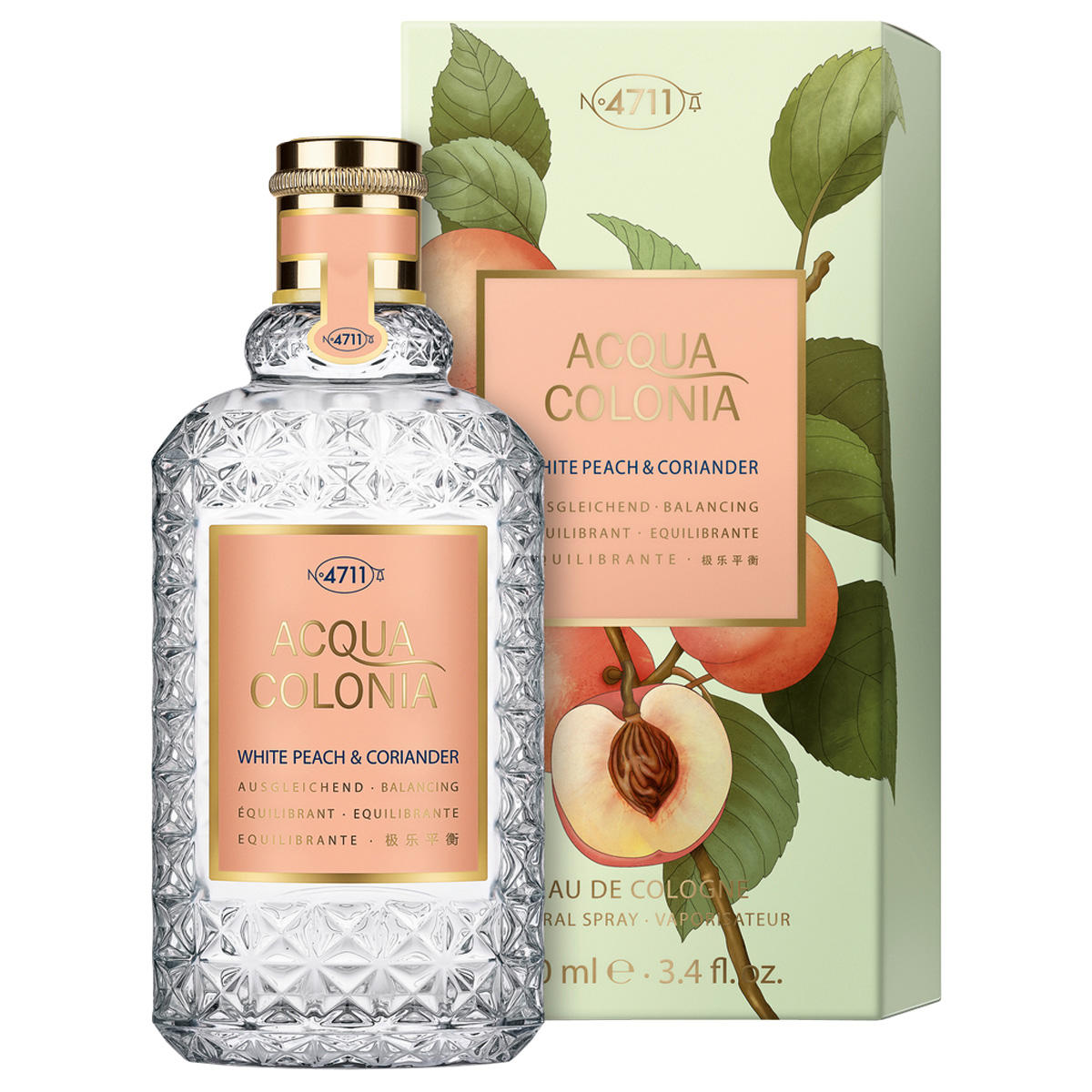 4711 Acqua Colonia White Peach & Coriander Eau de Cologne 100 ml - 2