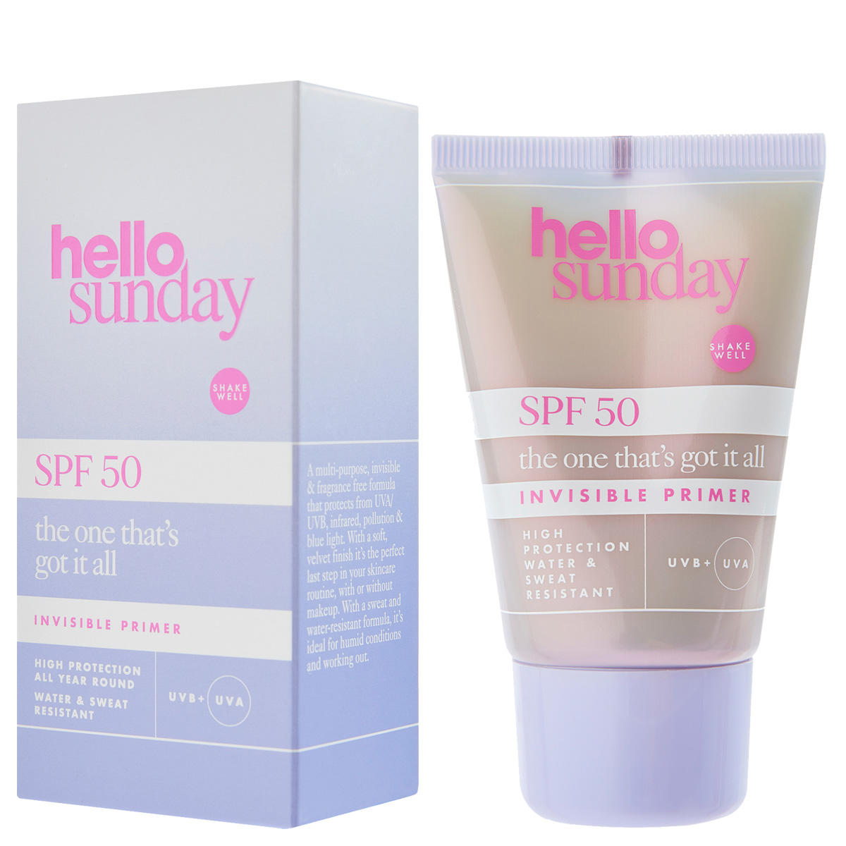 hello sunday the one that´s got it all Invisible primer SPF 50 50 ml - 2