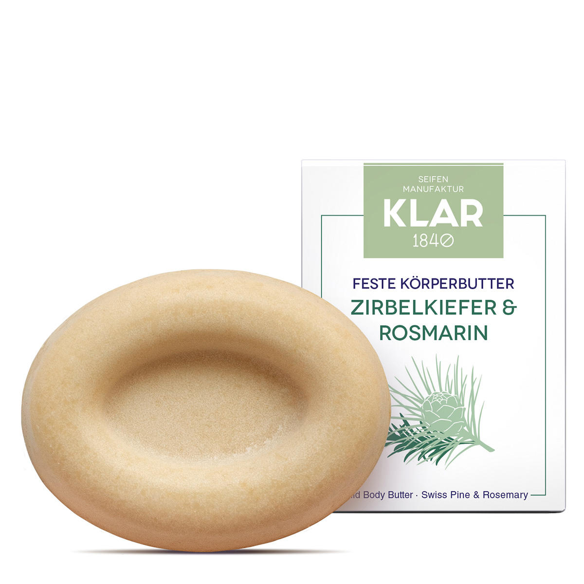 KLAR Solid Body Butter Swiss Pine & Rosemary 60 g - 2