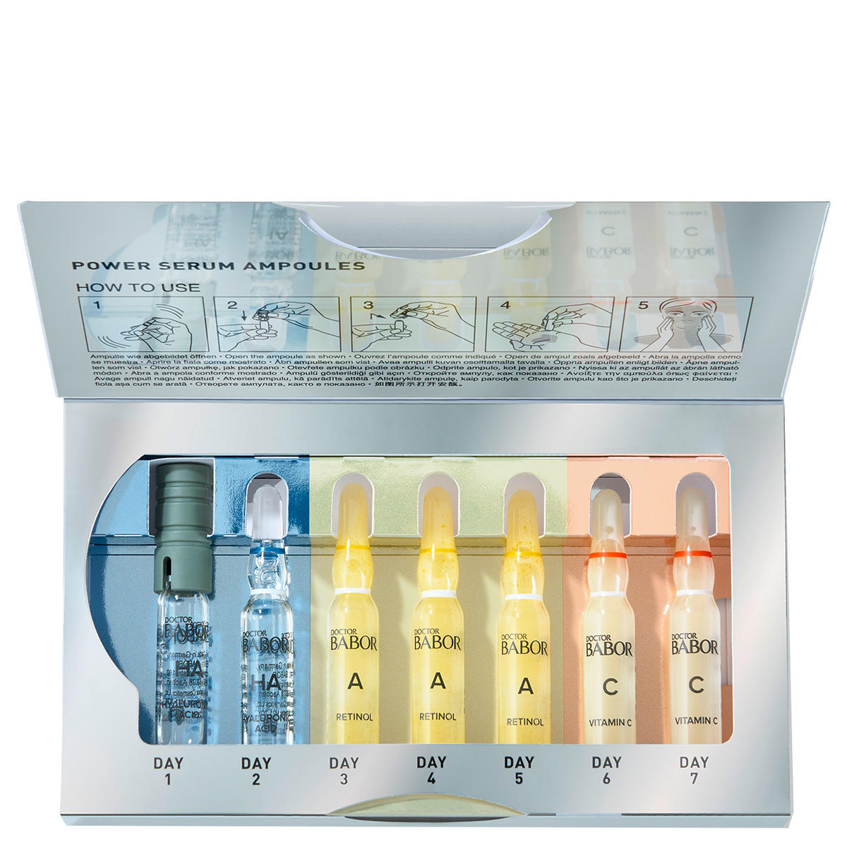BABOR DOCTOR BABOR POWER SERUM AMPOULES TRIAL SET 7 x 2 ml - 2