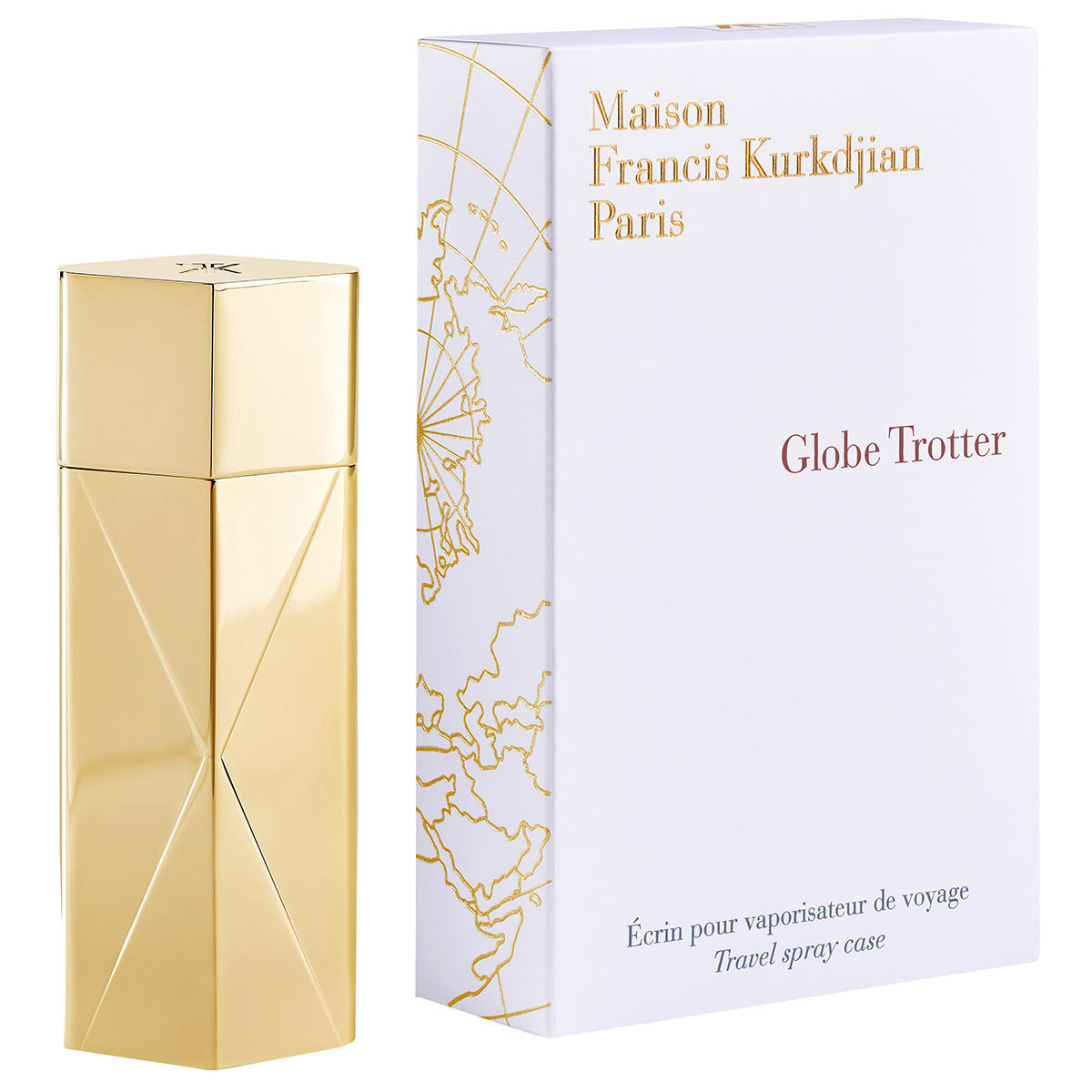 Maison Francis Kurkdjian Paris Globe Trotter Travel Case Gold Edition  - 2