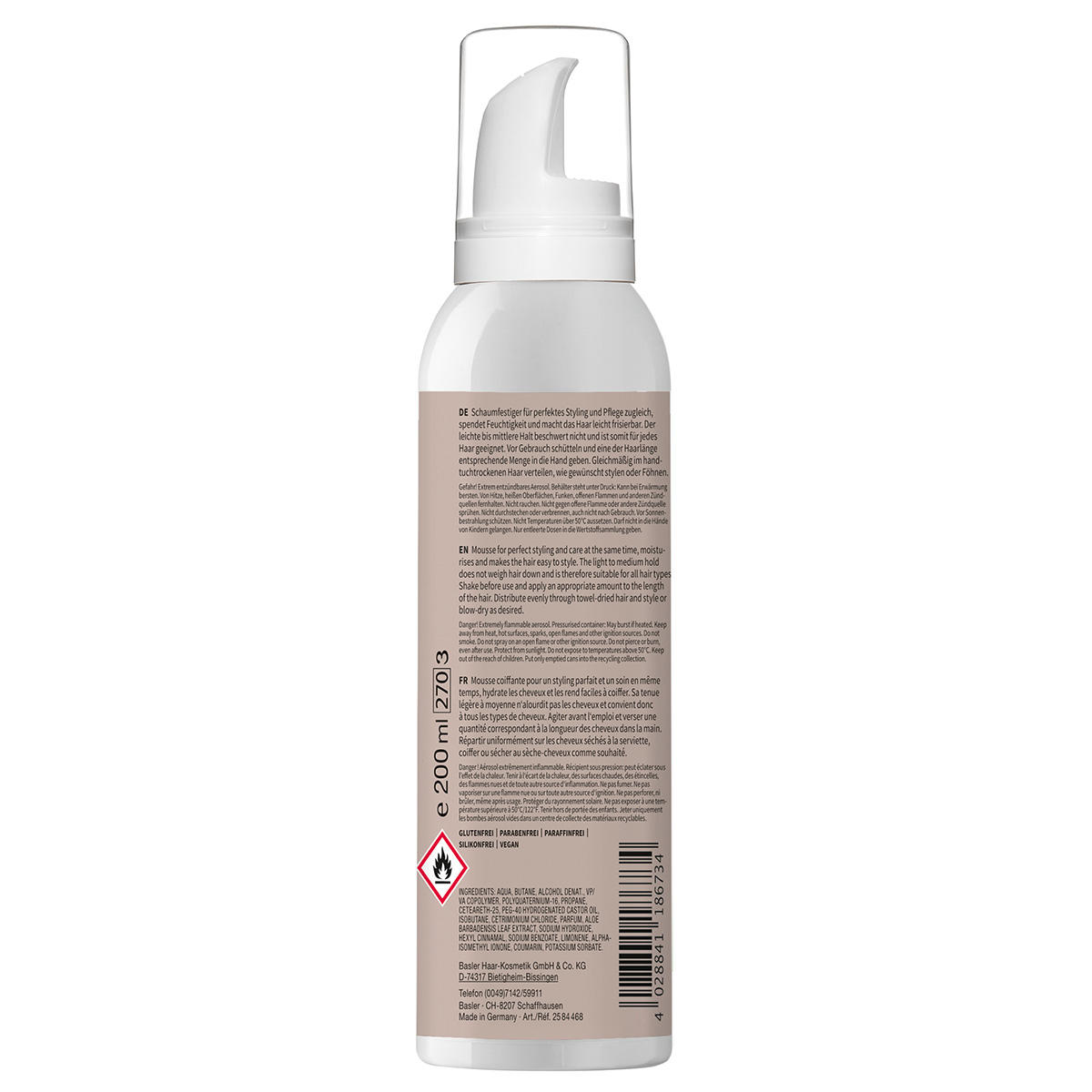basler Aloe Vera Styling Mousse 200 ml - 2