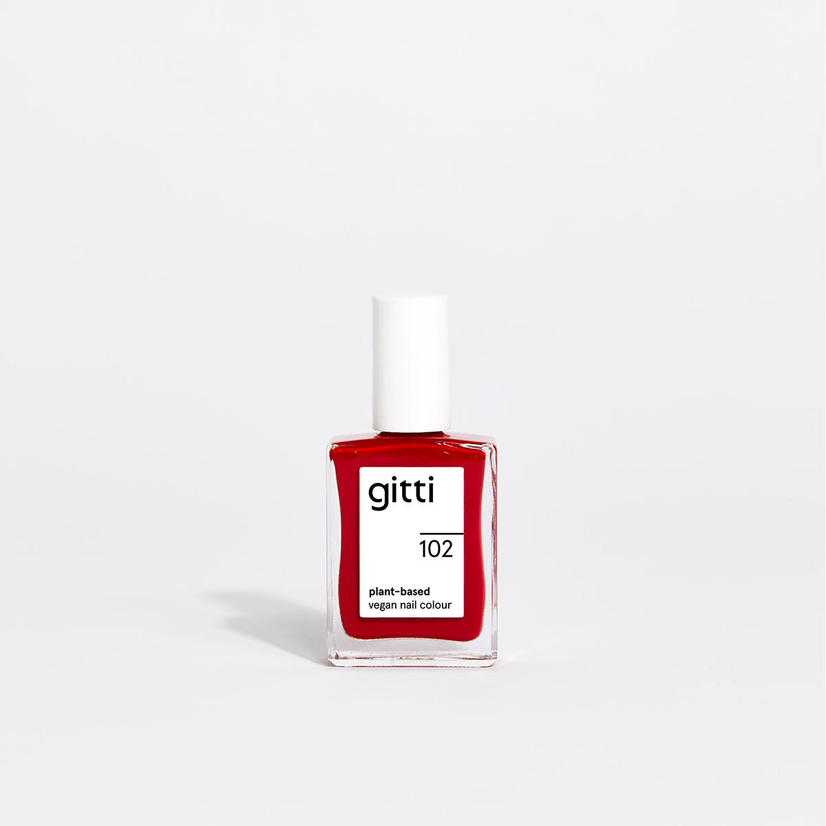 gitti no. 102 Nail Polish Classic Red 15 ml - 2