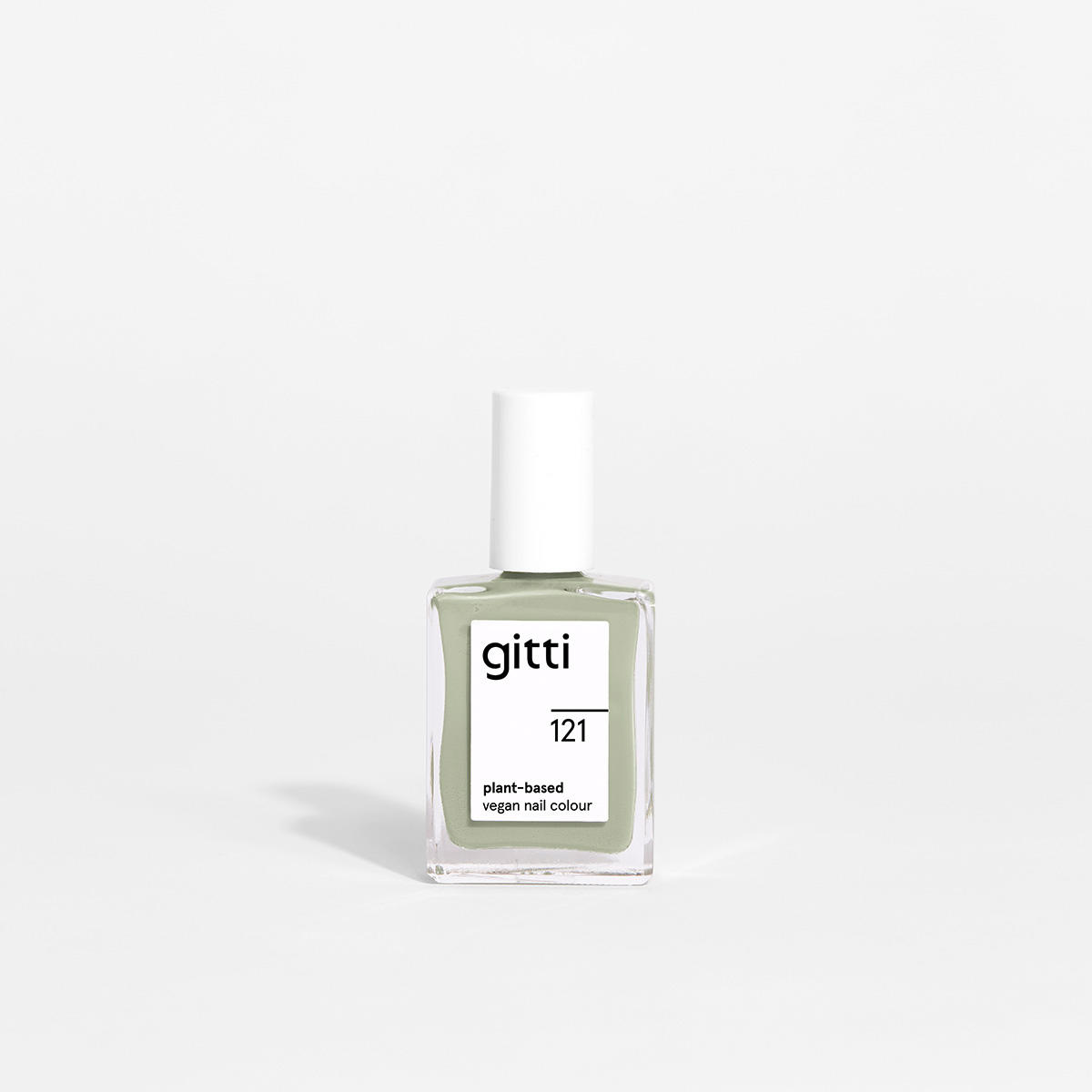 gitti no. 121 Nail Polish Sage Green 15 ml - 2