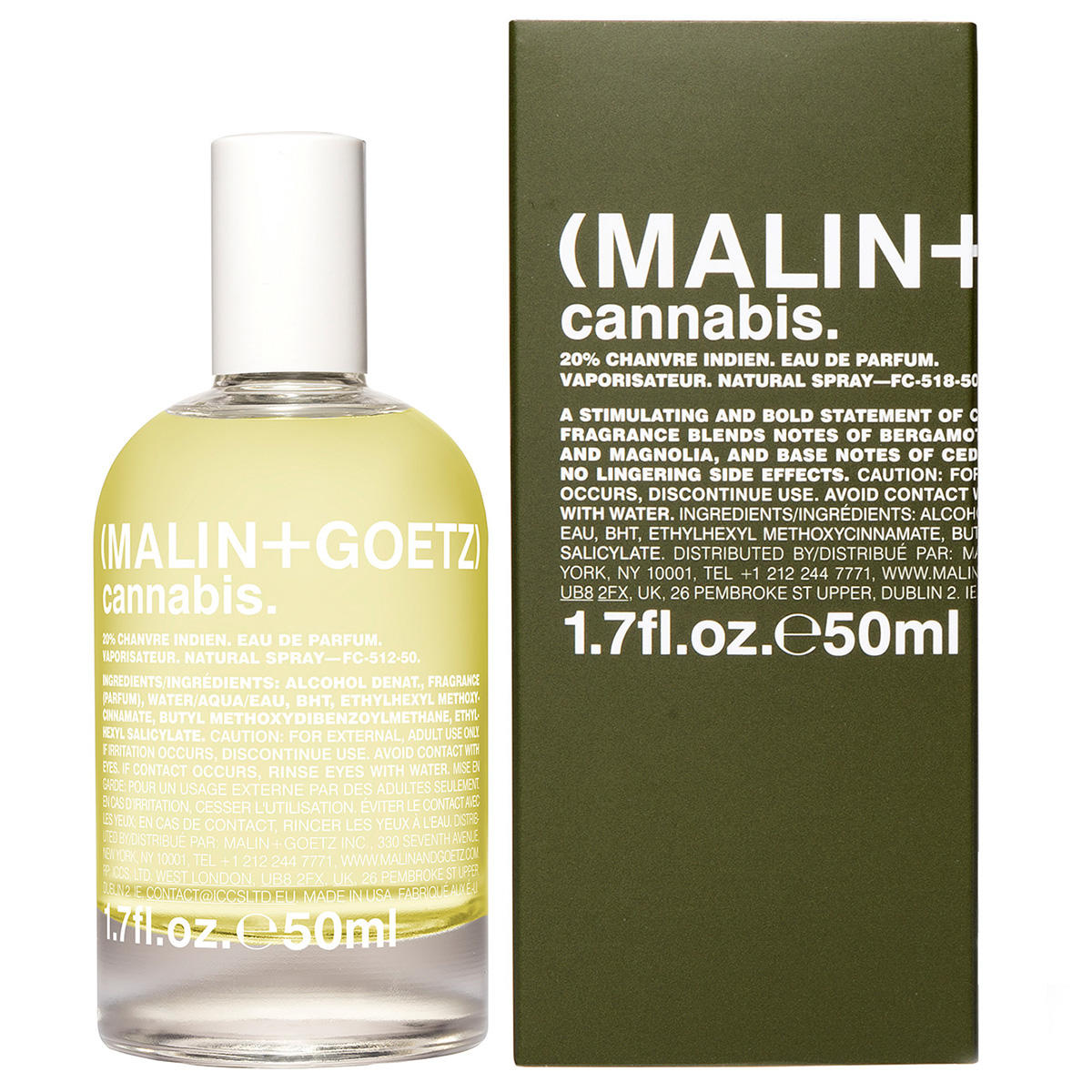 (MALIN+GOETZ) Cannabis Eau de Parfum 50 ml - 2