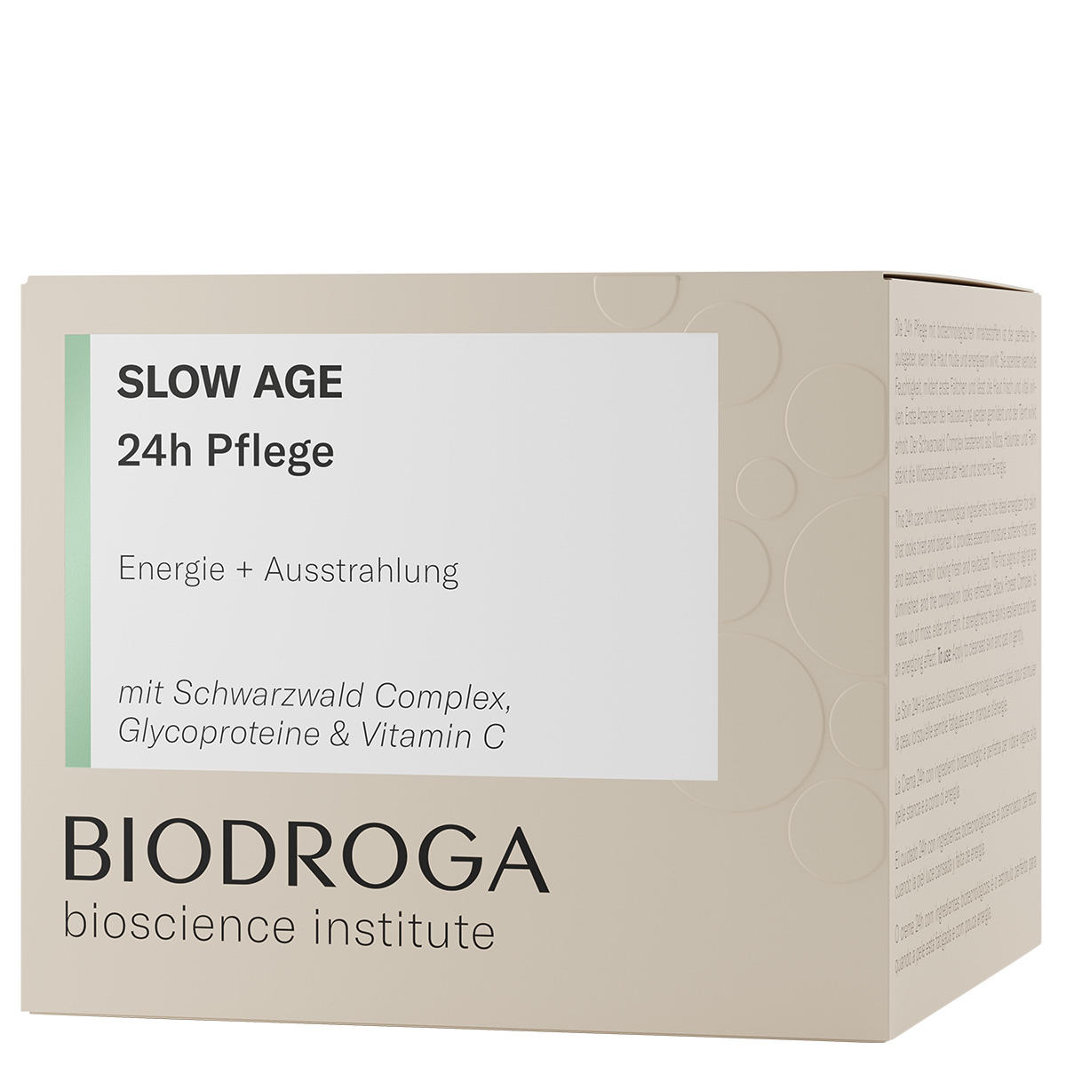 BIODROGA Bioscience Institute SLOW AGE Assistenza 24 ore su 24 50 ml - 2