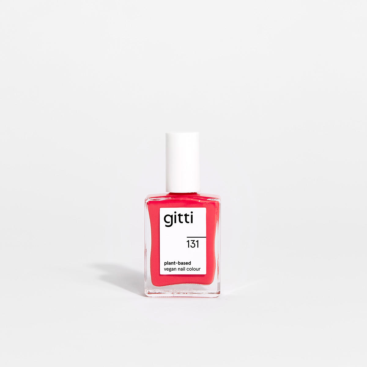 gitti no. 131 Nail Polish Bright Red 15 ml - 2