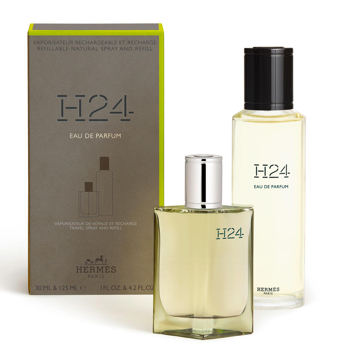 HERMÈS H24 Eau de Parfum Travel + Refill 30 ml + 125 ml - 2