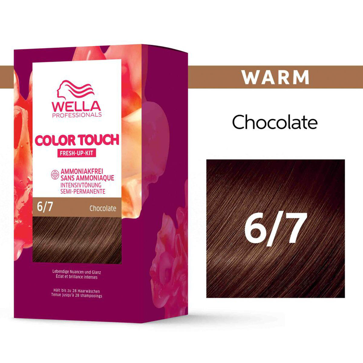 Wella Color Touch Fresh-Up-Kit 6/7 Castaño rubio oscuro 130 ml - 2
