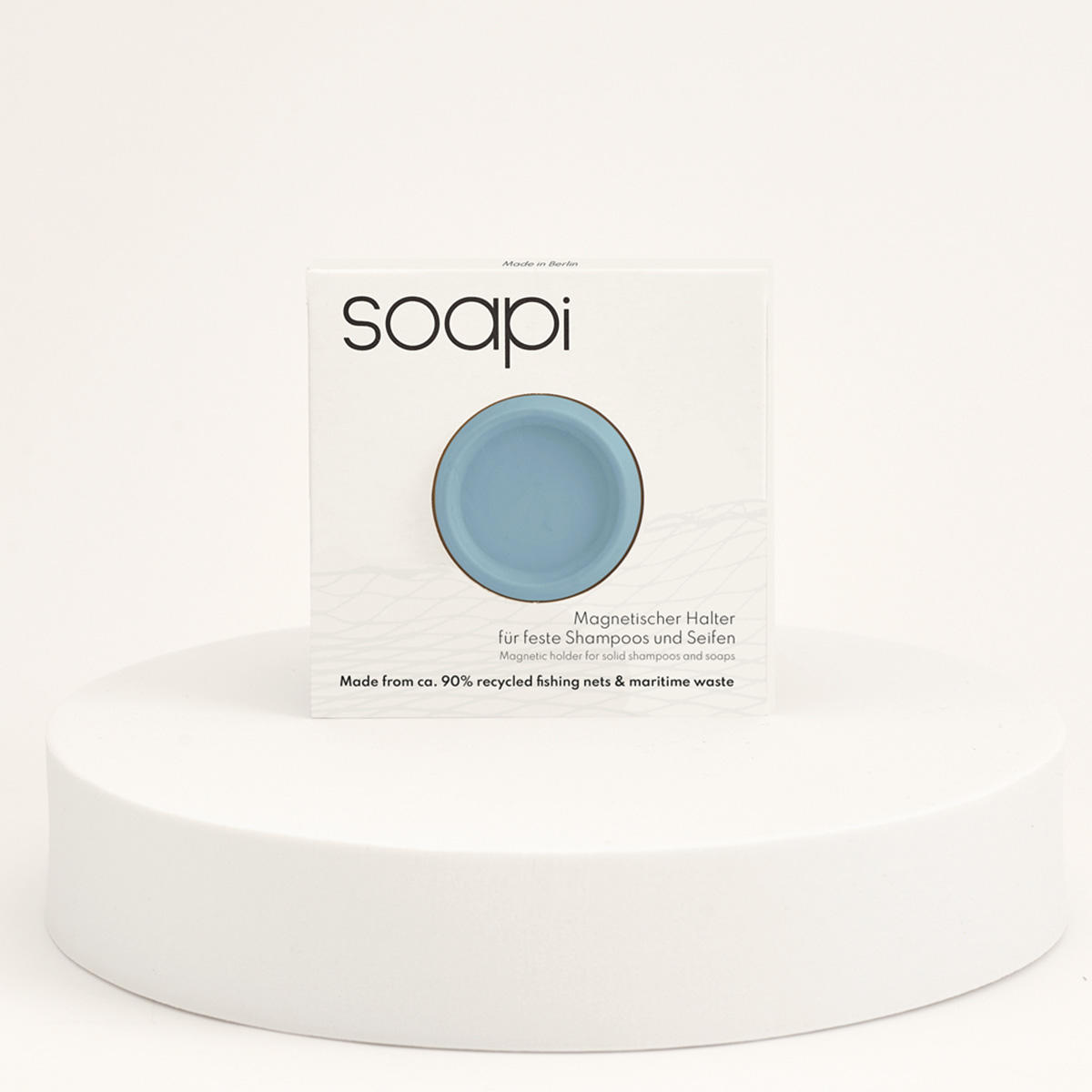 soapi Magnetic soap holder light blue  - 2