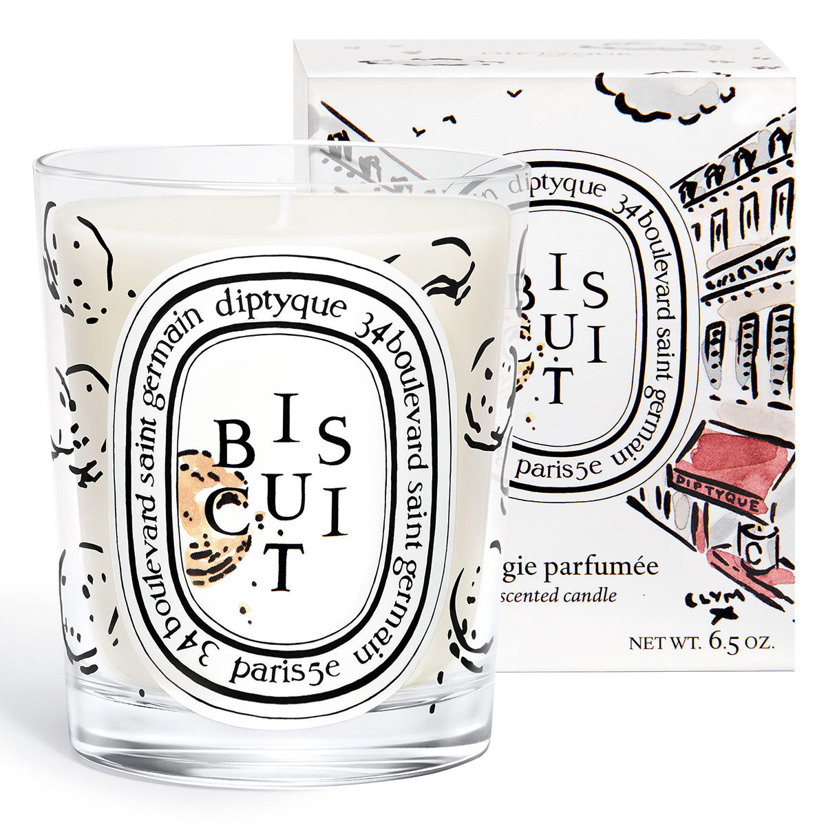 diptyque Biscuit scented candle 190 g - 2