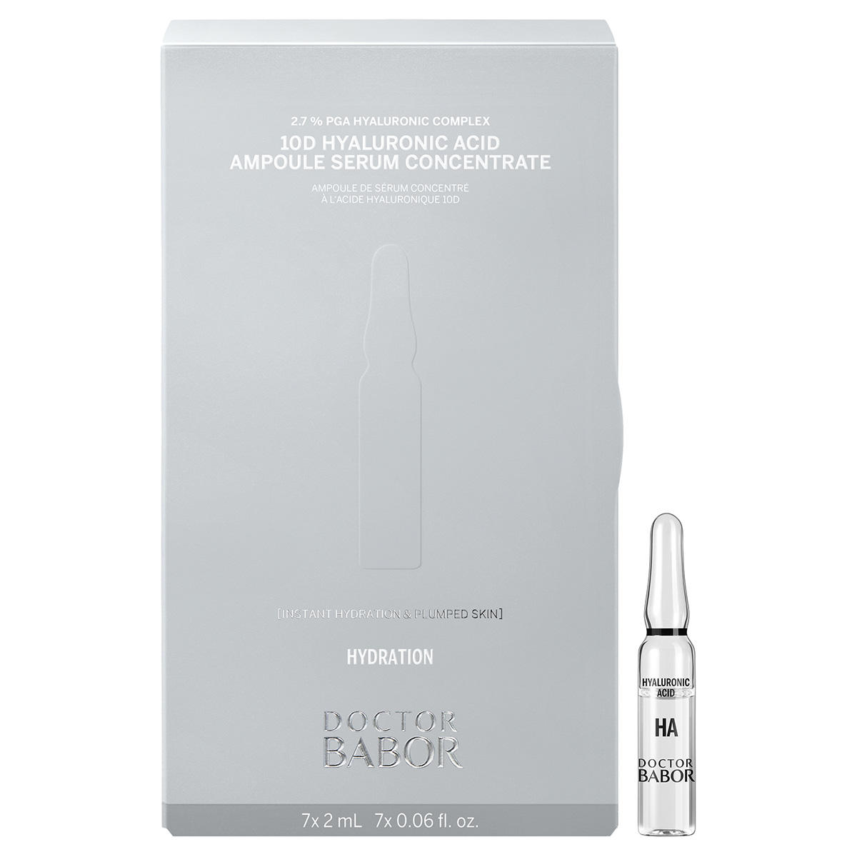 BABOR DOCTOR BABOR HYDRATION 10D HYALURONIC ACID AMPOULE SERUM CONCENTRATE 7 x 2 ml - 2