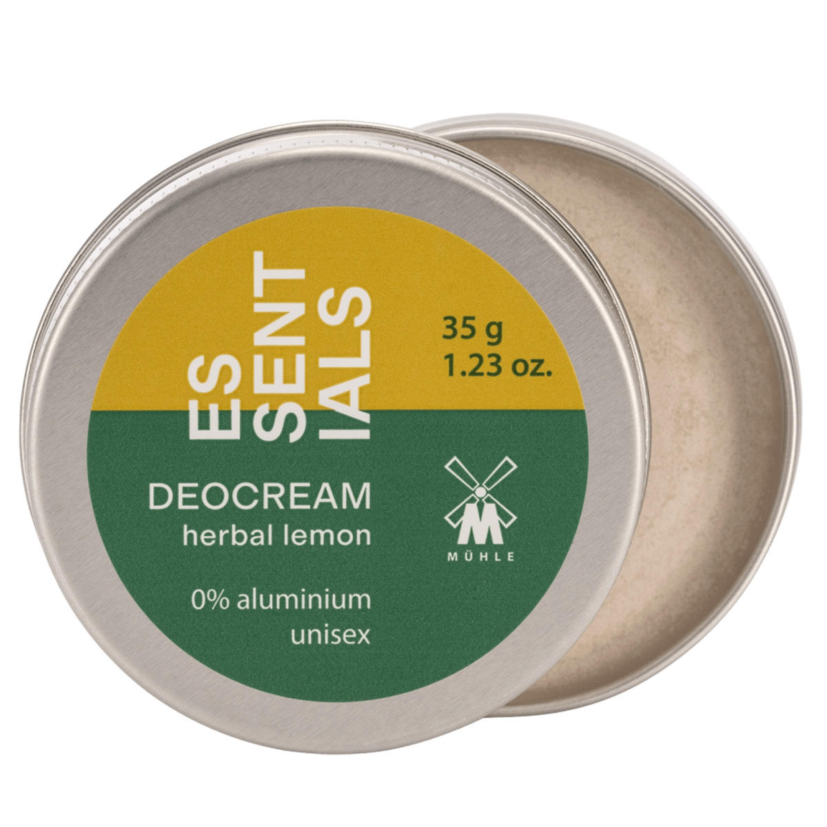 MÜHLE ESSENTIALS Deodorant cream Herbal Lemon 35 g - 2