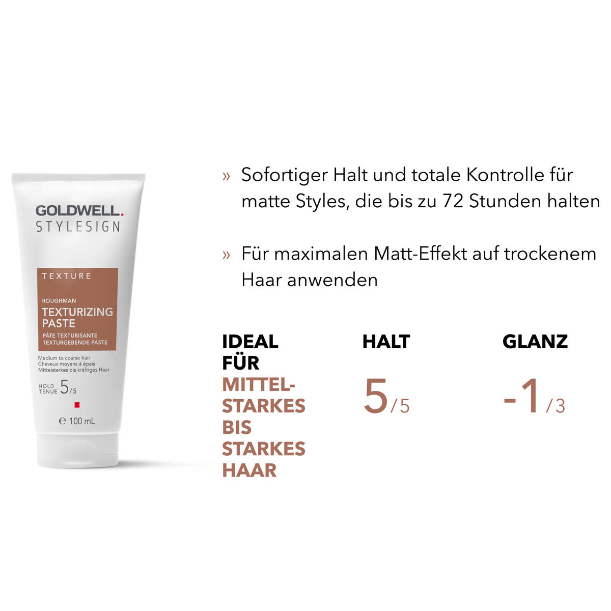 Goldwell StyleSign Texture Roughman structuurpasta starker Halt 150 ml - 2