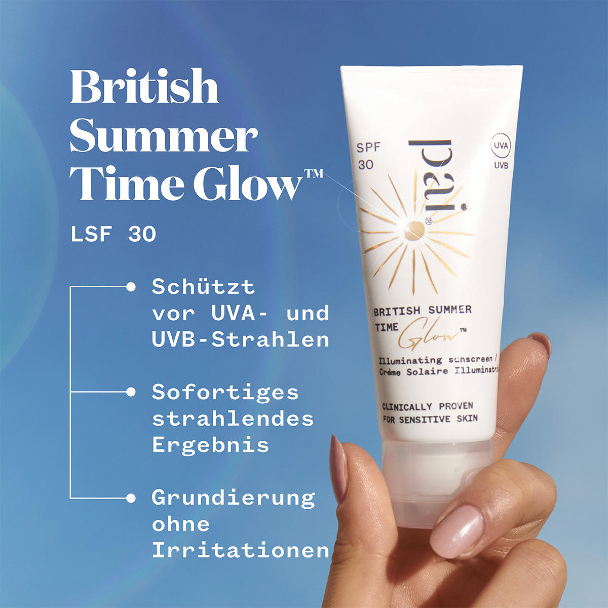 Pai British Summer Time Glow™ SPF 30 Crème Solaire Illuminatrice 40 ml - 2