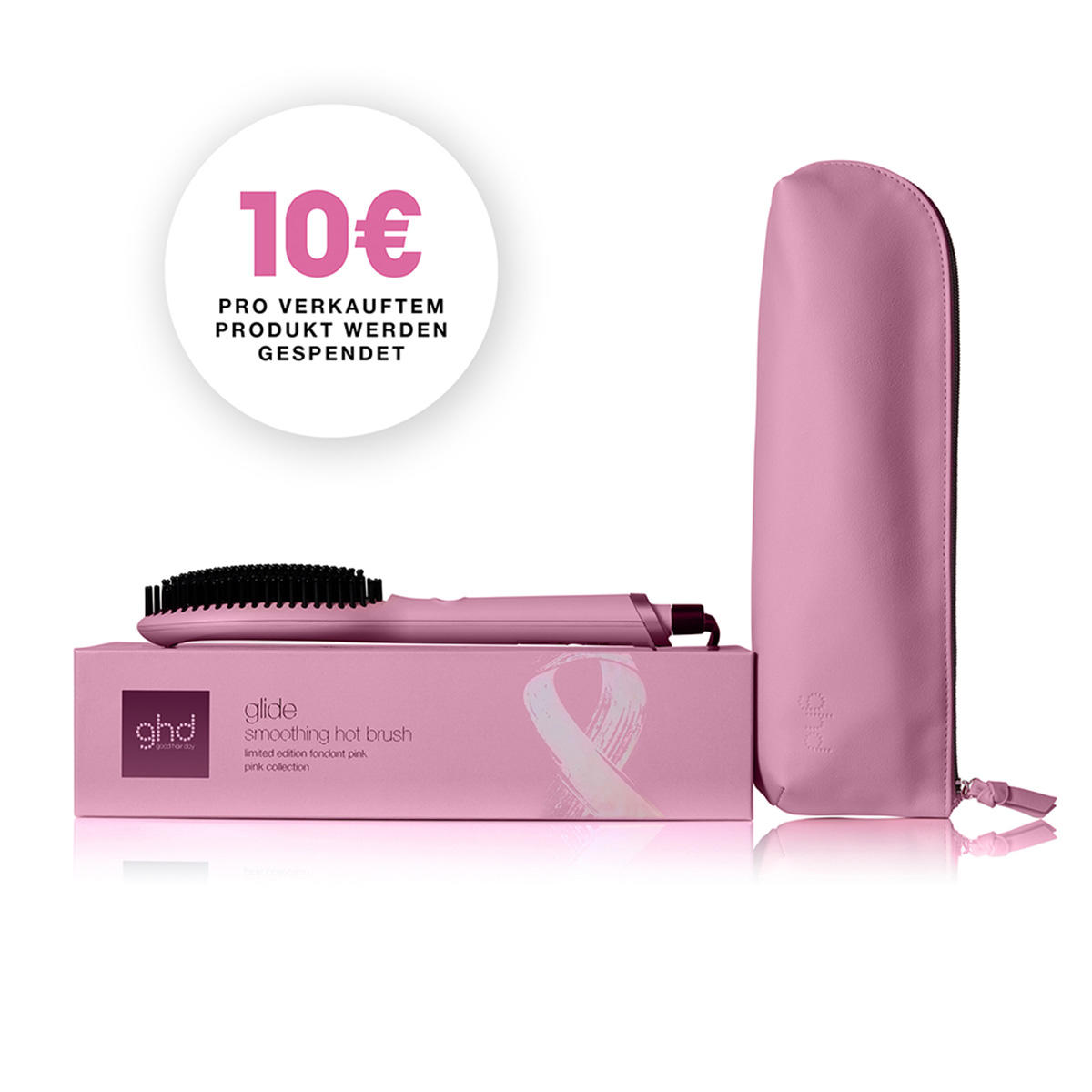 ghd glide Hot Brush fondant-pink Limited Edition  - 2