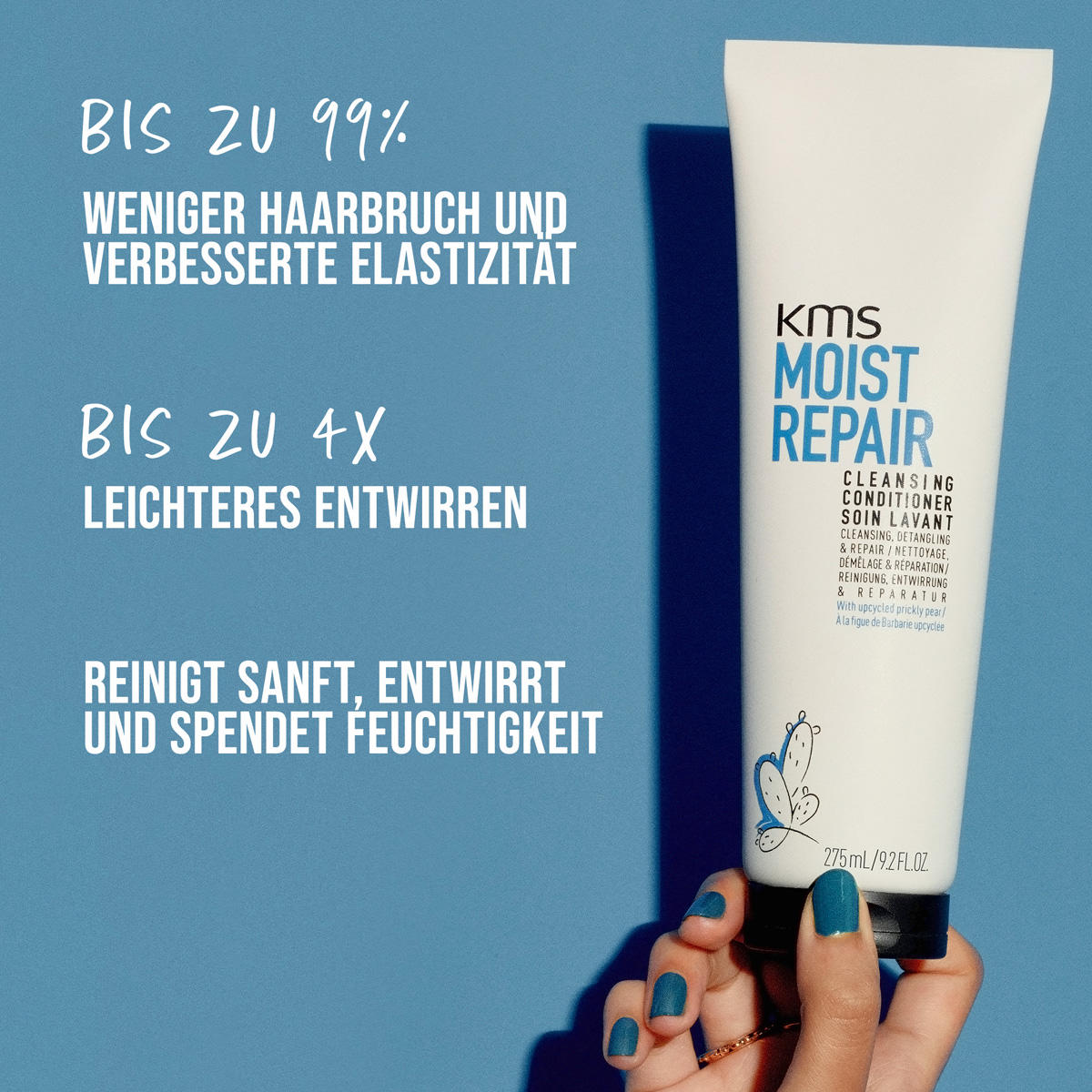 KMS MOISTREPAIR Cleansing Conditioner 275 ml - 2