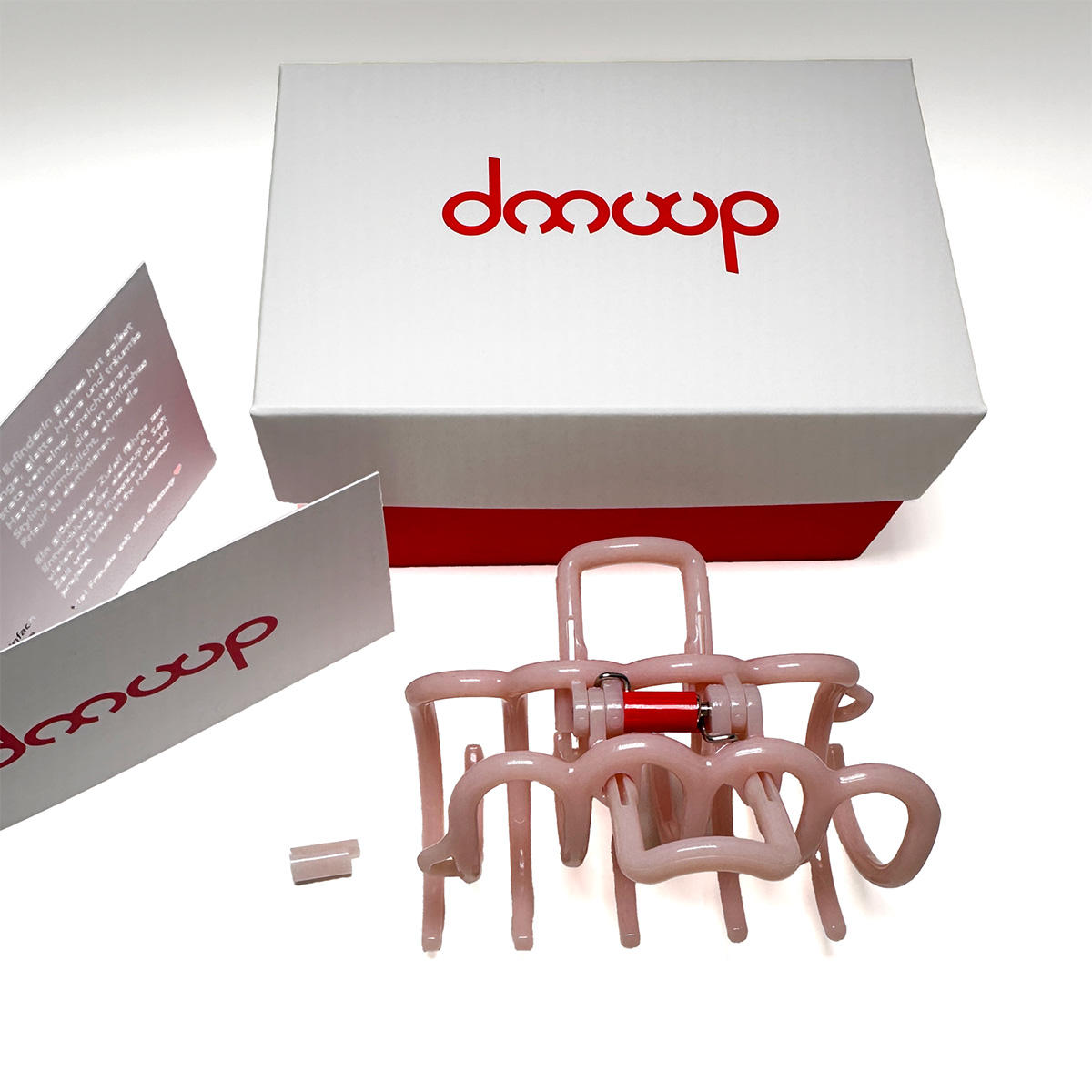 doouup Soft Rosé Haarklammer  - 2