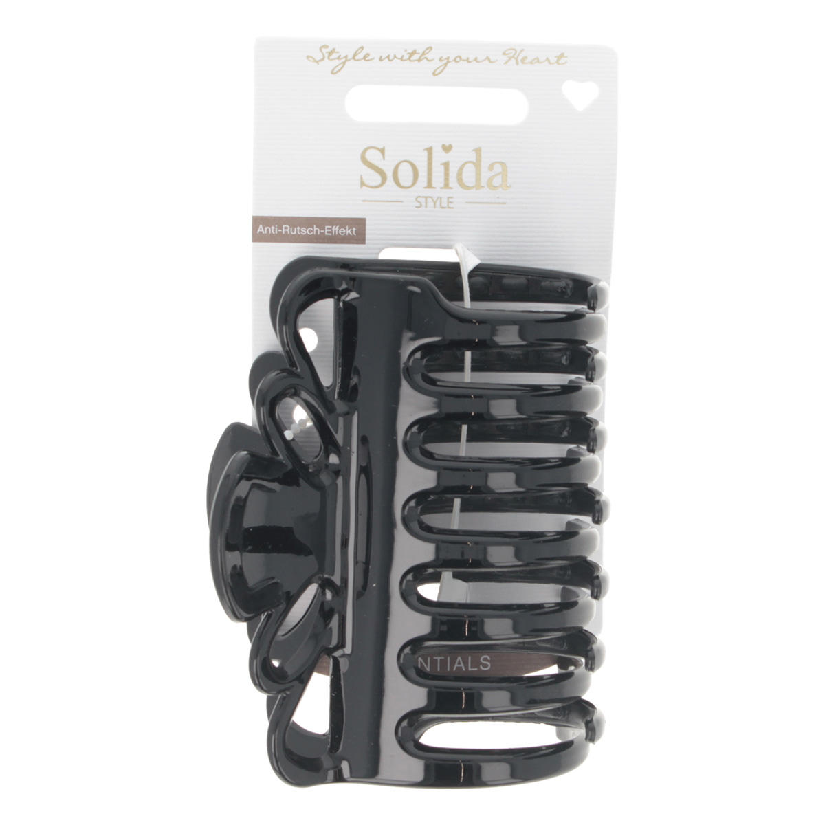 Solida Haarklammer mit non-slip Silikon  - 2