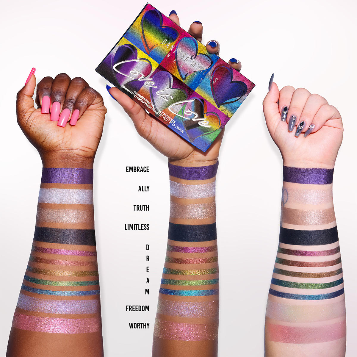 DANESSA MYRICKS BEAUTY PRIDE PALETTE LOVE IS LOVE  - 2