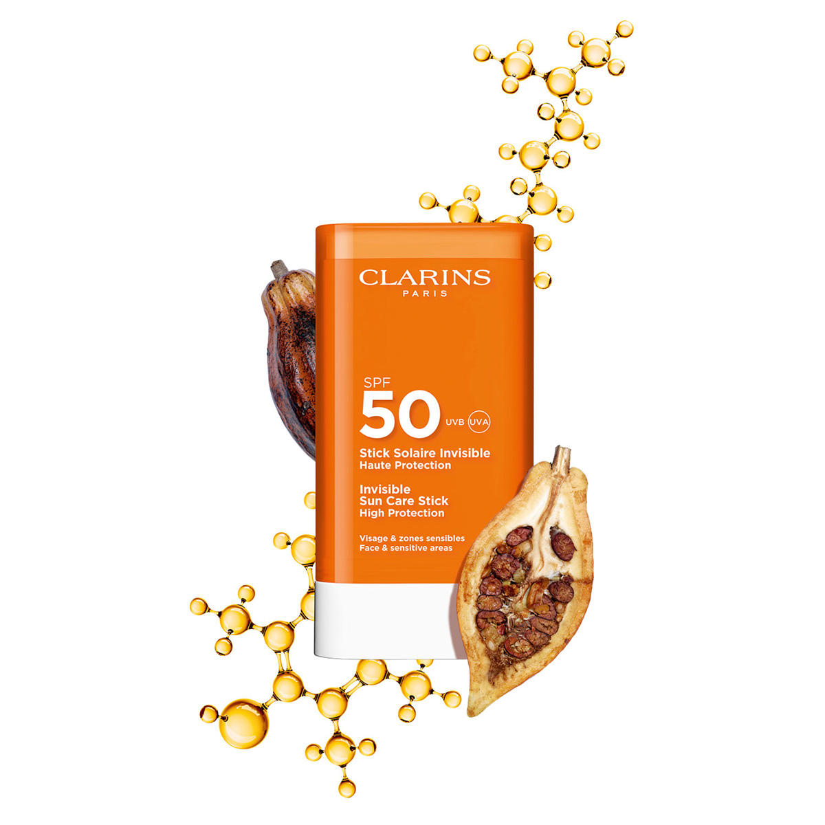 CLARINS Stick Solaire Invisible SPF 50 17 ml - 2